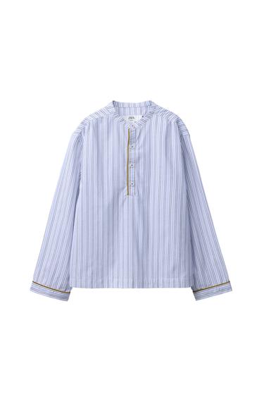 LIMITED EDITION STRIPED PYJAMA SHIRT - striped by Zara