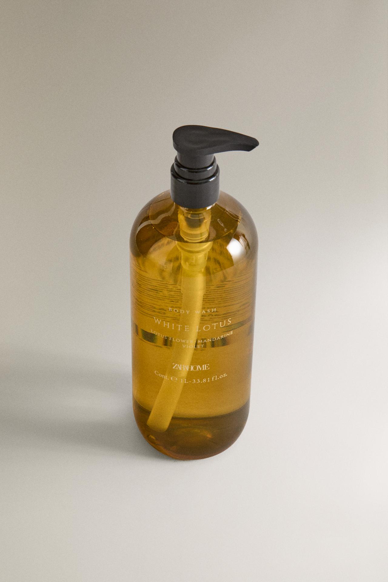 (1L) WHITE LOTUS LIQUID BODY SOAP — Intense red