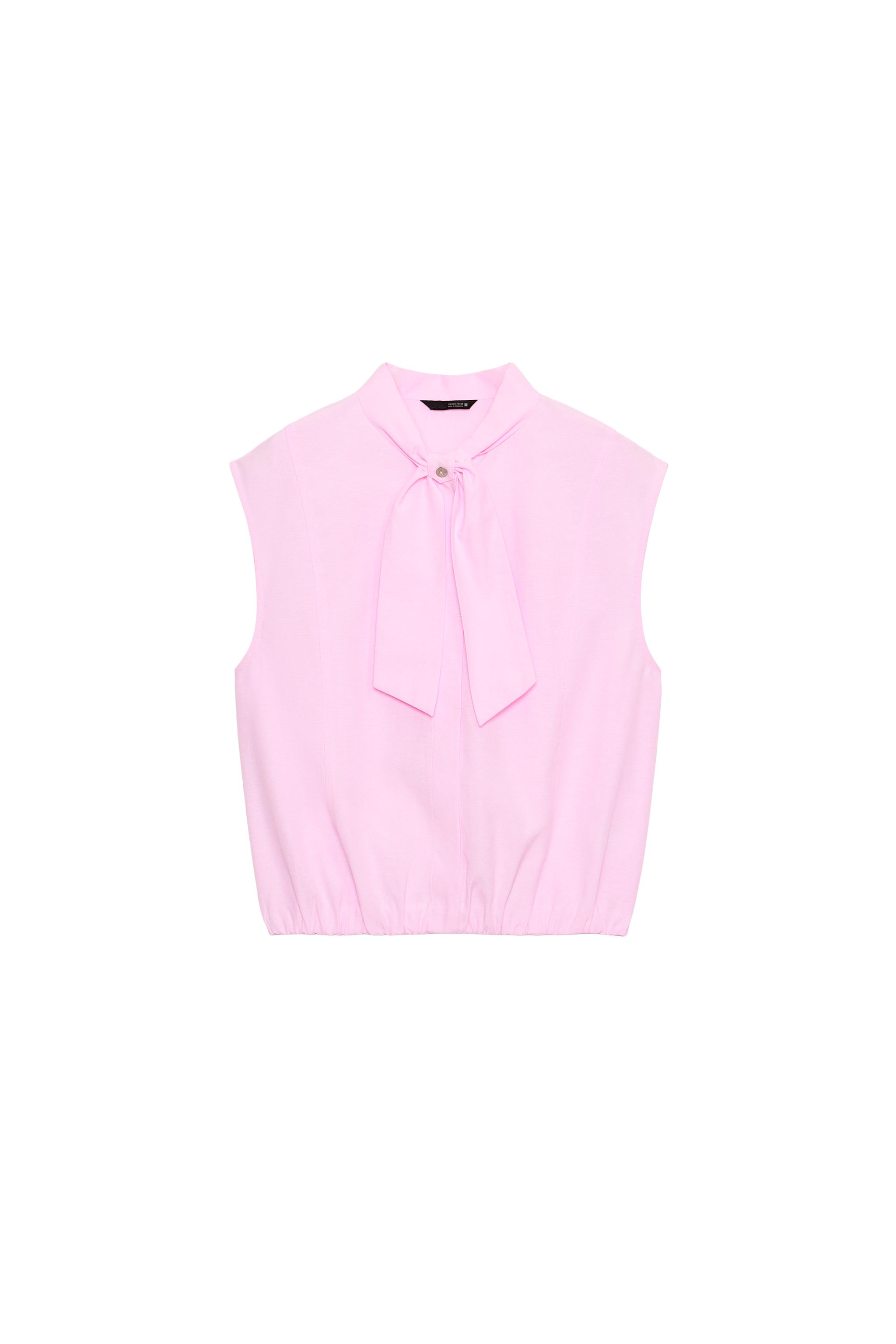BLUSA LAZO MANGA SISA
