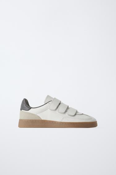 TENNIS EN CUIR - Blanc de Zara - Image 0