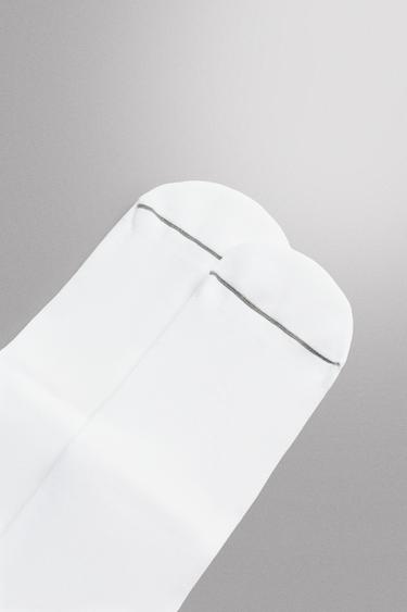 CALCETINES TÉCNICOS ENTRENAMIENTO PACK 2 - Blanco de Zara