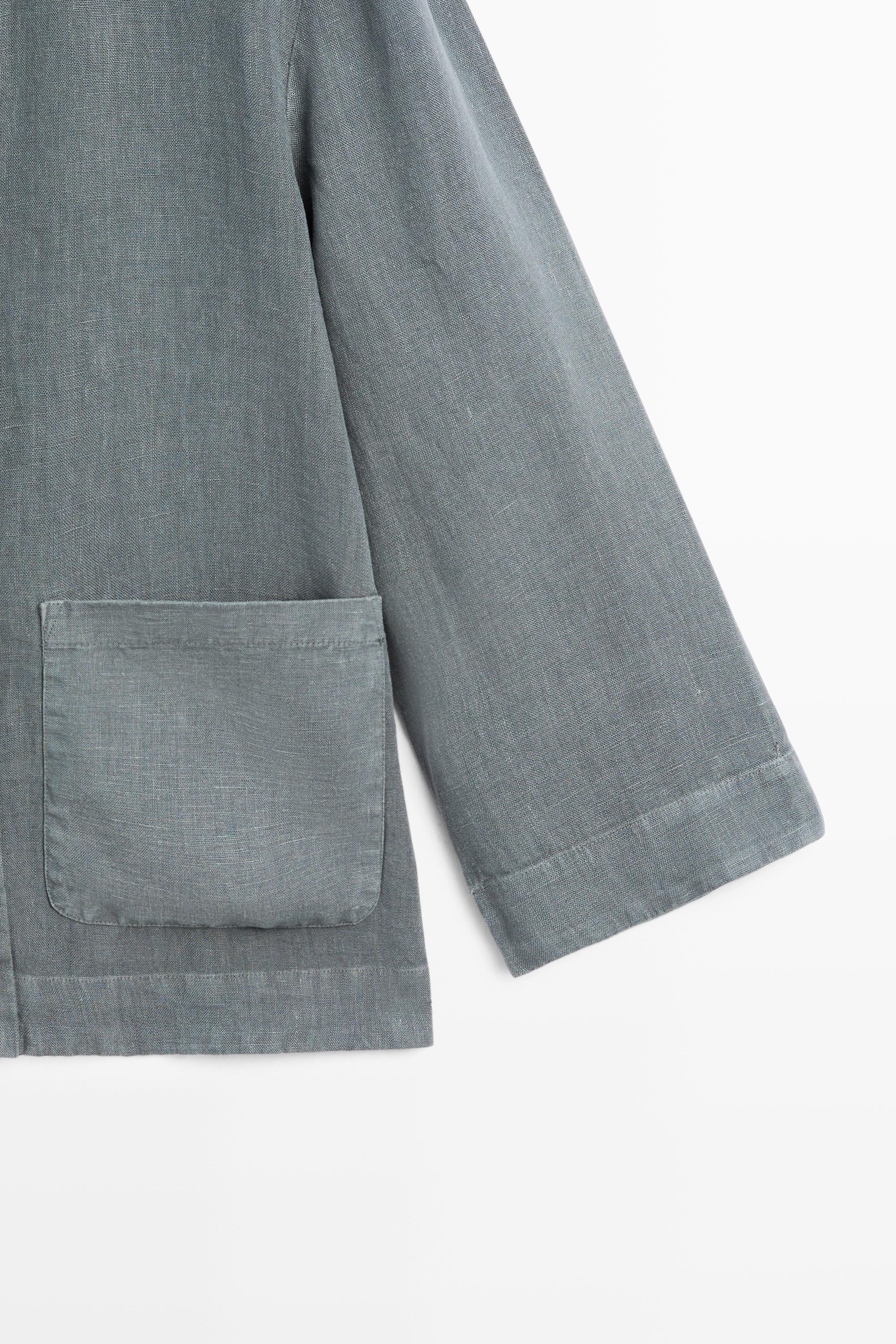 100% linen kimono with bows