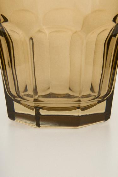 VERRE À CAFÉ VERRE RELIEF - Marron de Zara - Image 3