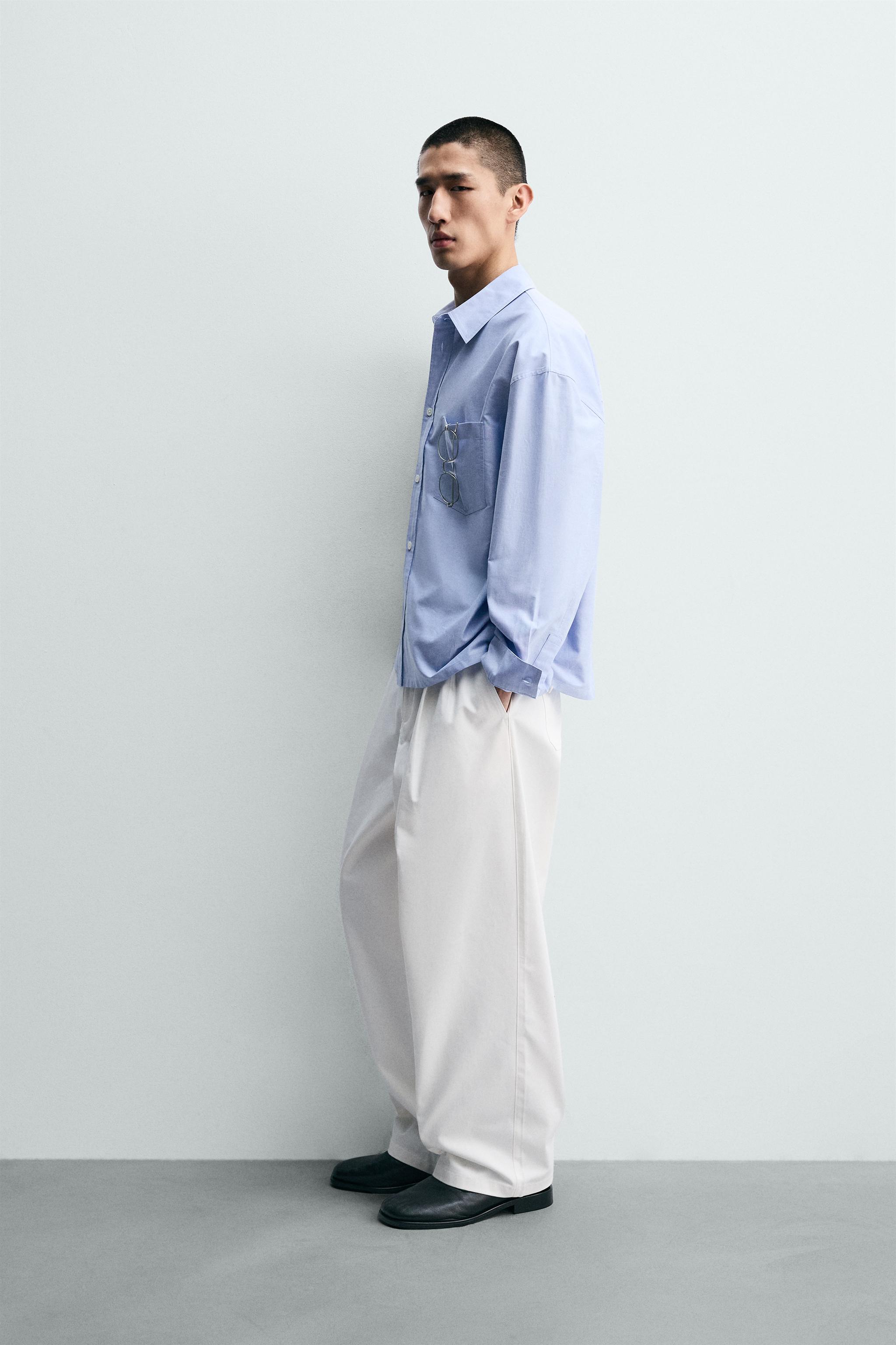 CHEMISE OXFORD COUPE BOXY