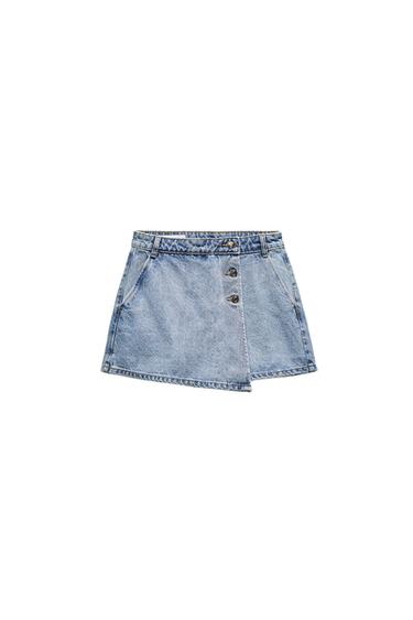 Z1975 DENIM CROSSOVER SKORTS