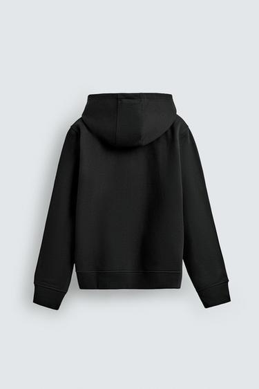 SWEAT ZIPPÉ À CAPUCHE HEAVYWEIGHT ORIGINS - Noir de Zara - Image 6