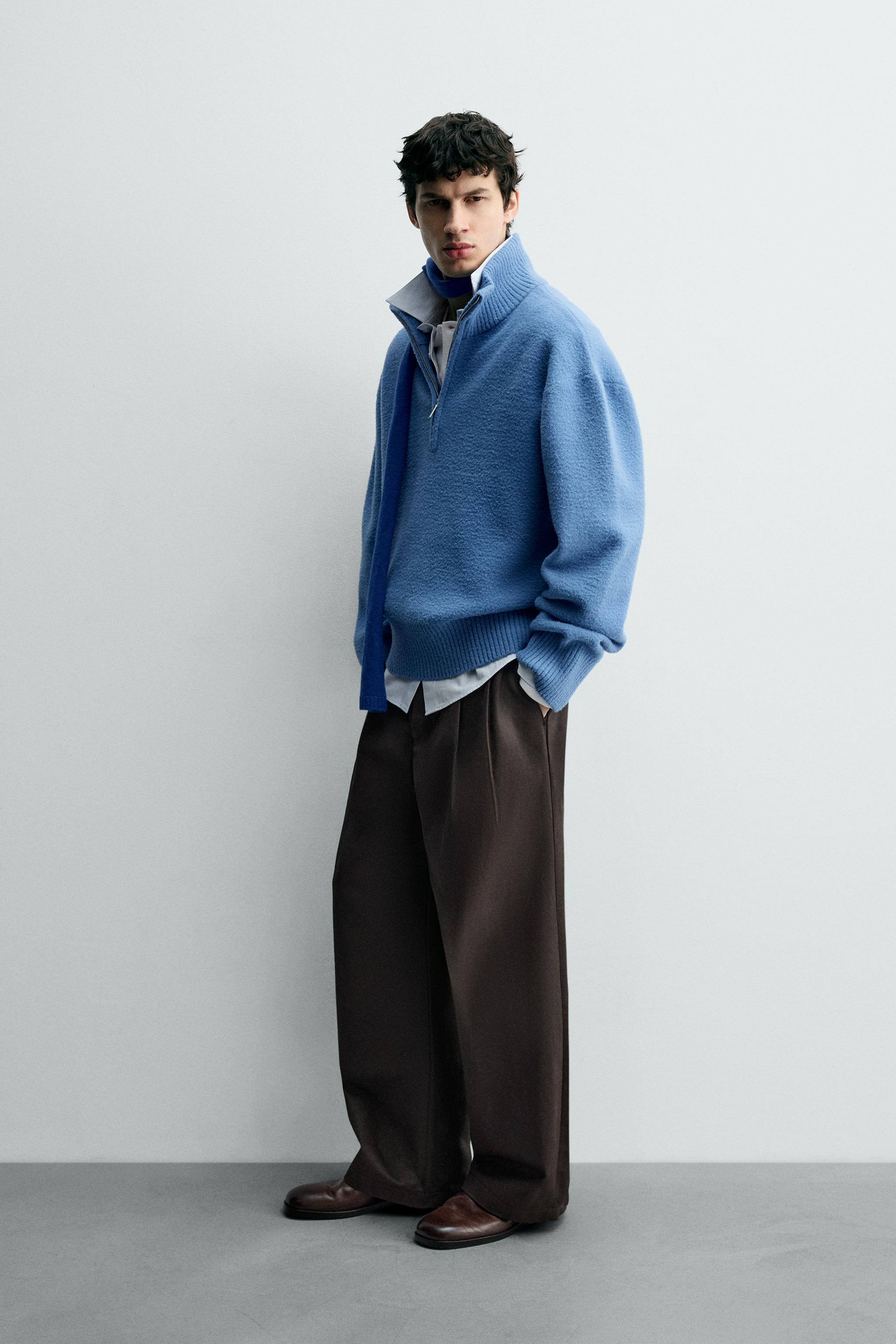 BOXY FIT TEXTURED JUMPER