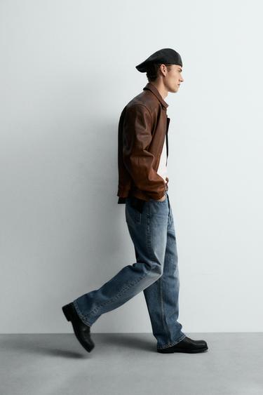 JEAN RELAXED STRAIGHT FIT ÉDITION LIMITÉE - Bleu de Zara - Image 5