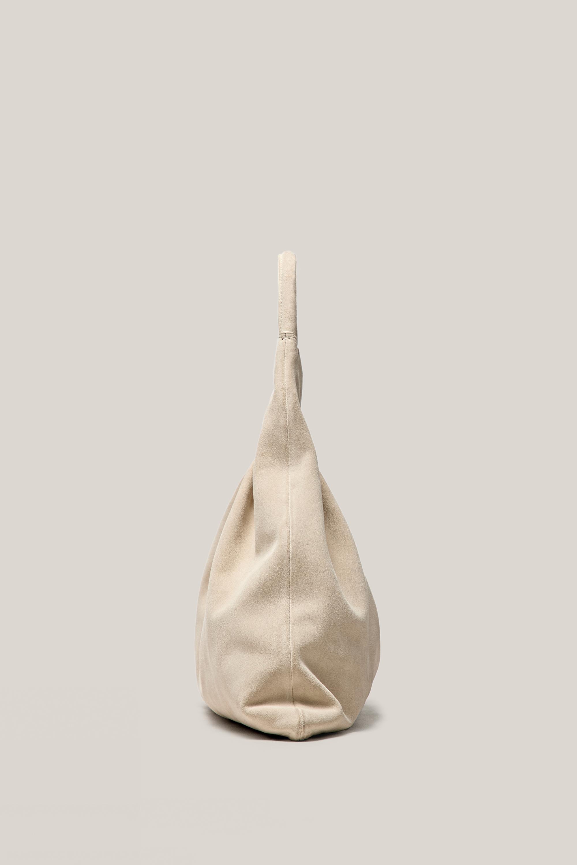 Sac cabas moyen en croûte de cuir - ÉDITION LIMITÉE