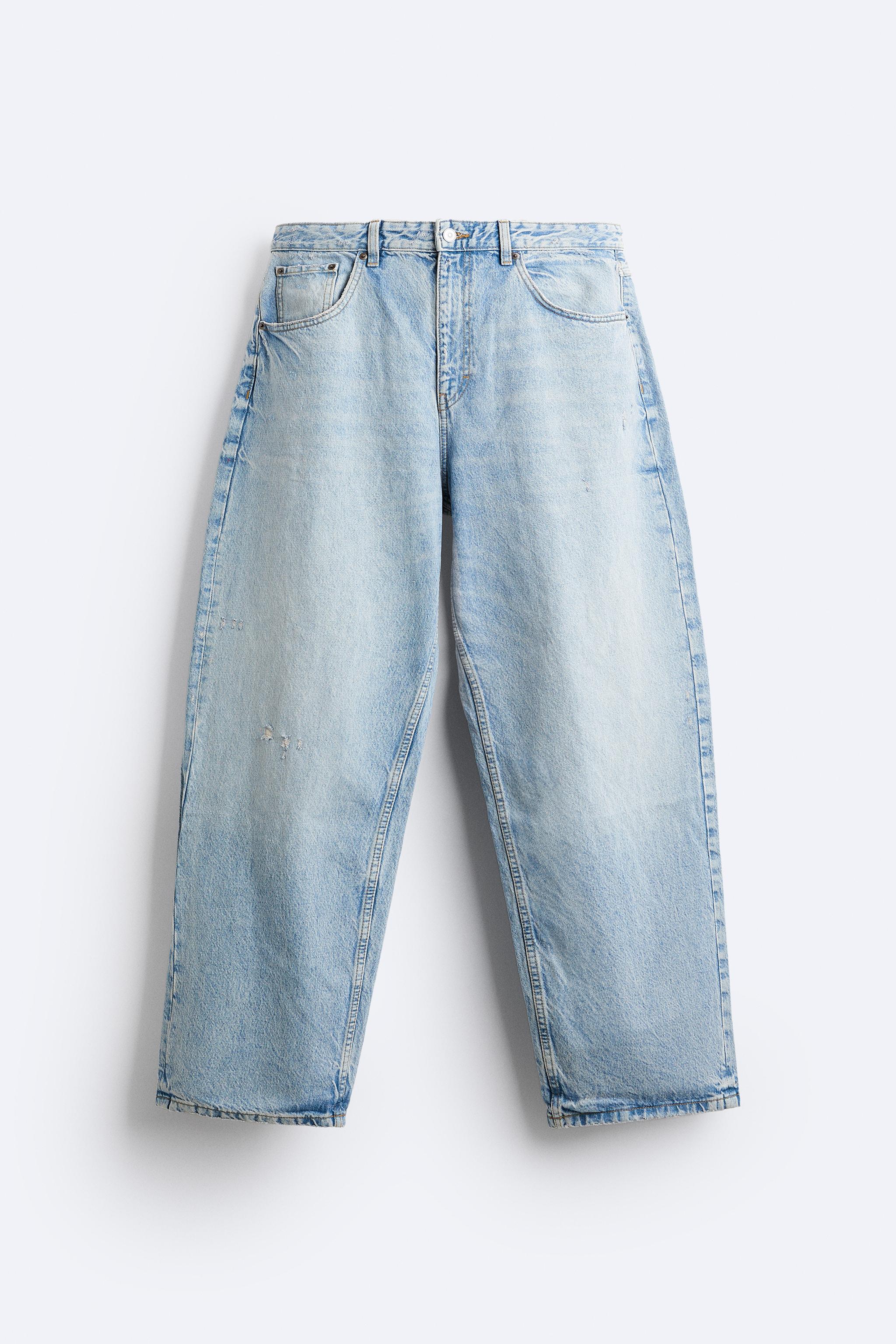 BAGGY FIT JEANS - Light blue