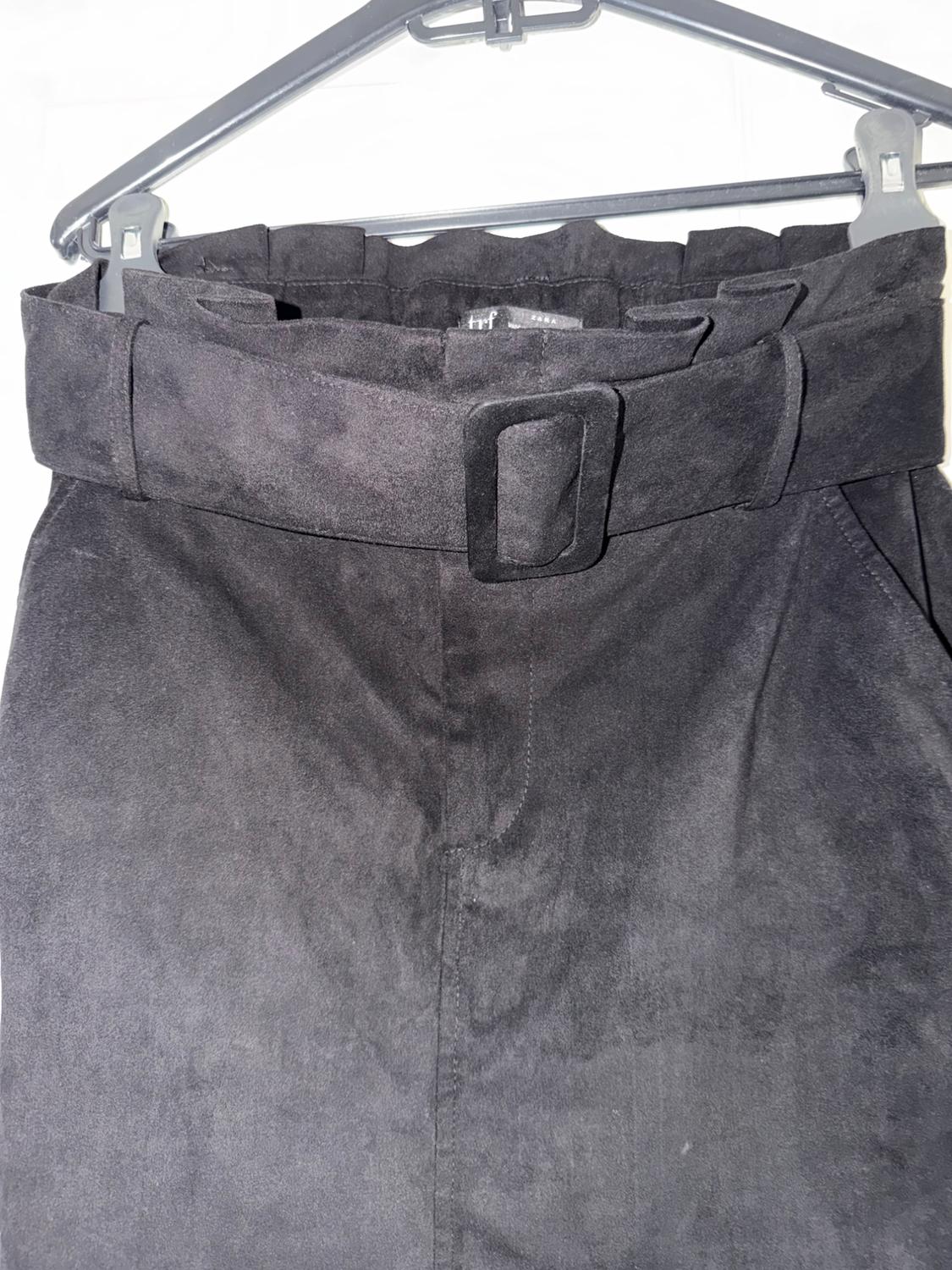 SKIRT WITH BELT - Image 3