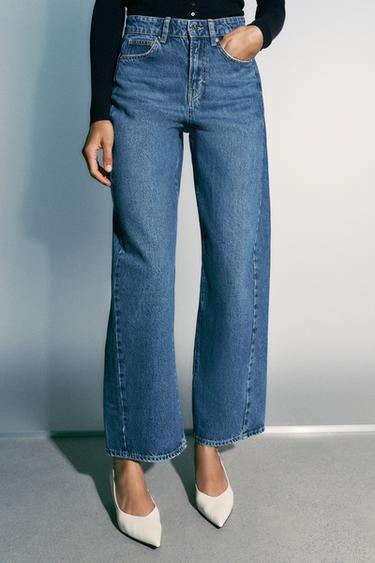 Z1975 HIGH RISE BARREL JEANS — Indigo 2