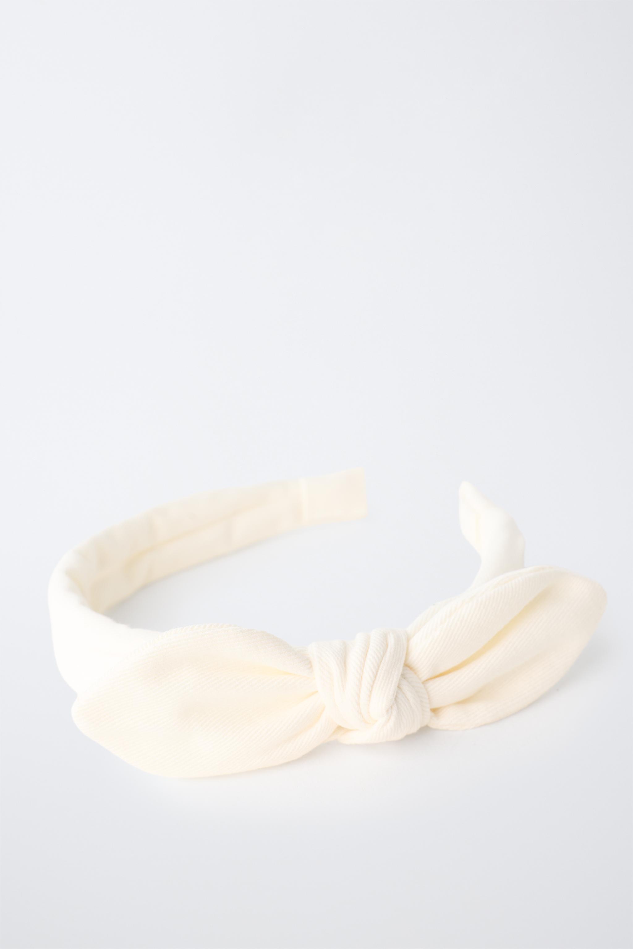 Детские аксессуары для волос Zara TEXTURED BOW HEADBAND — фото 3