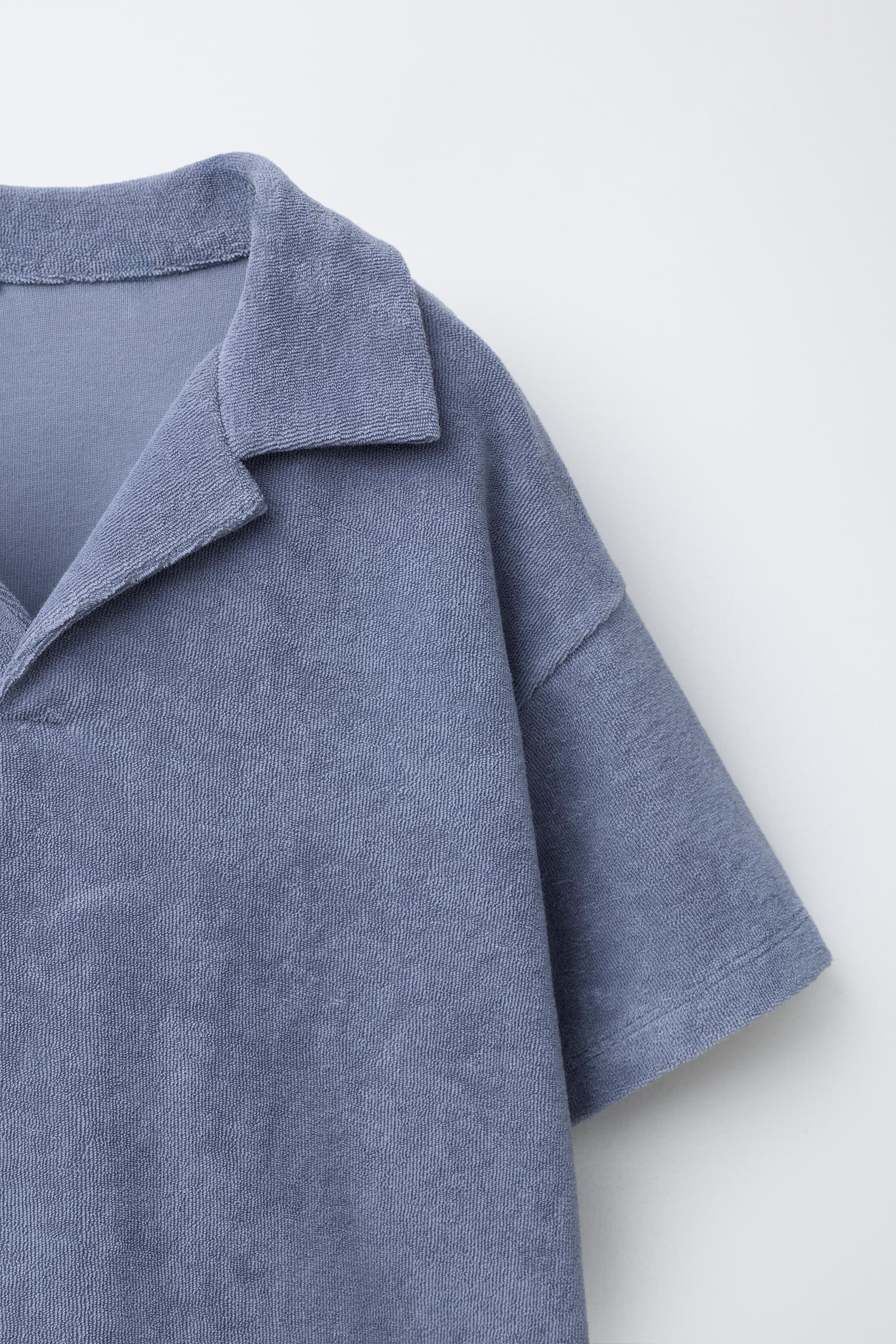 ENSEMBLE DE JOGGING POLO ET BERMUDA EFFET ÉPONGE