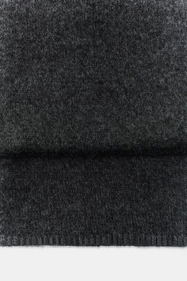 ÉCHARPE BASIQUE UNIE - Gris de Zara - Image 4