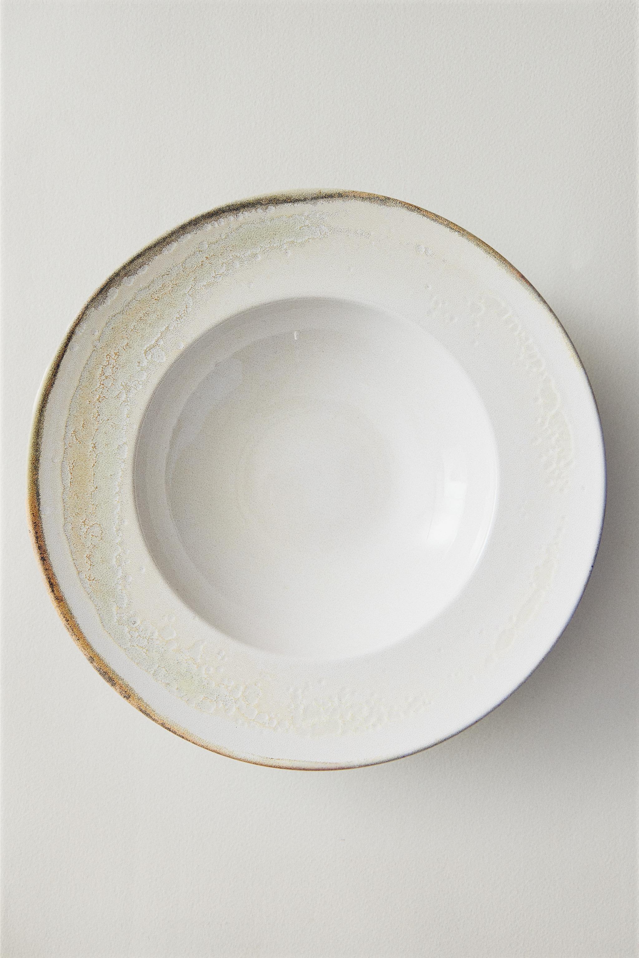 STONEWARE PASTA PLATE
