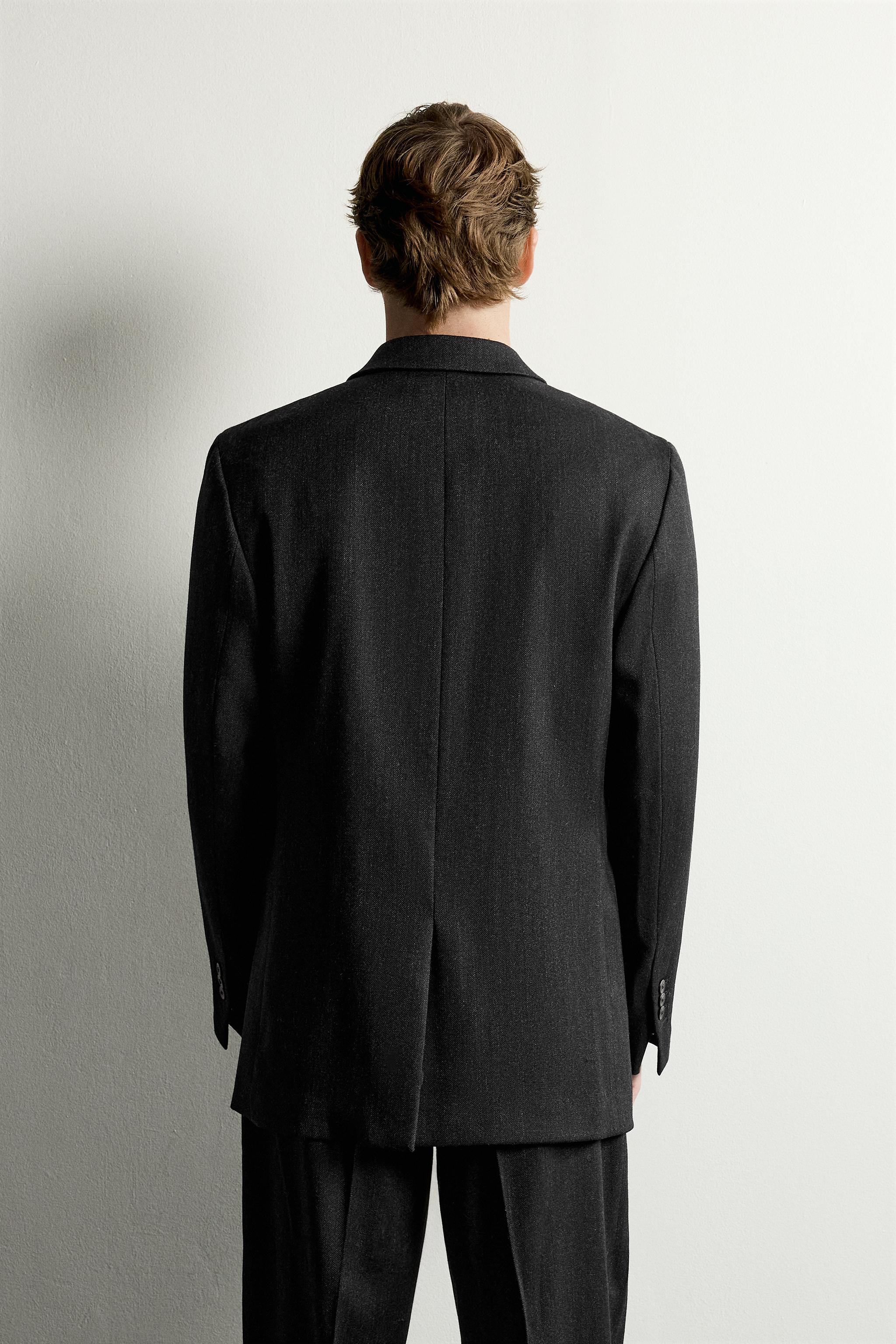 BLAZER COSTUME CROISÉ 100 % LAINE MANTECO®