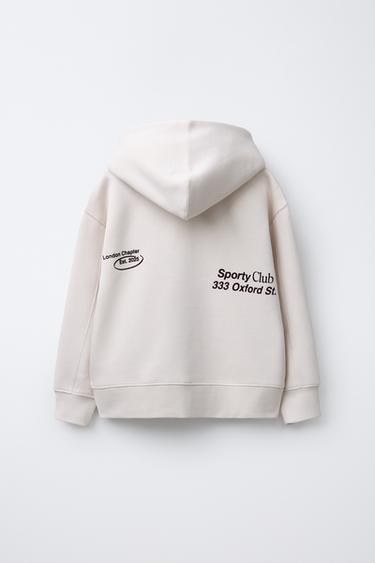 SPORTY HOODIE - Ice by Zara - Image 1