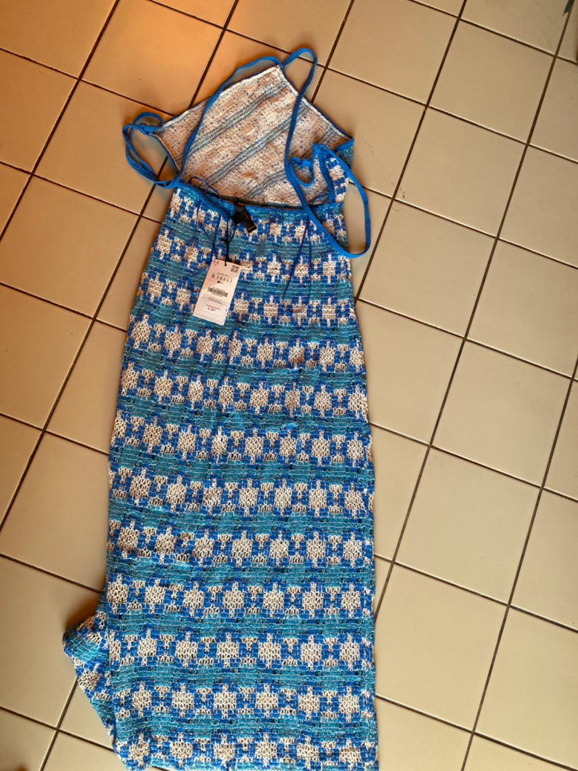 KNIT HALTER DRESS - Image 4