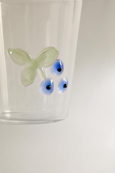 BOROSILICATE FRUIT TUMBLER - Purple by Zara - Image 3