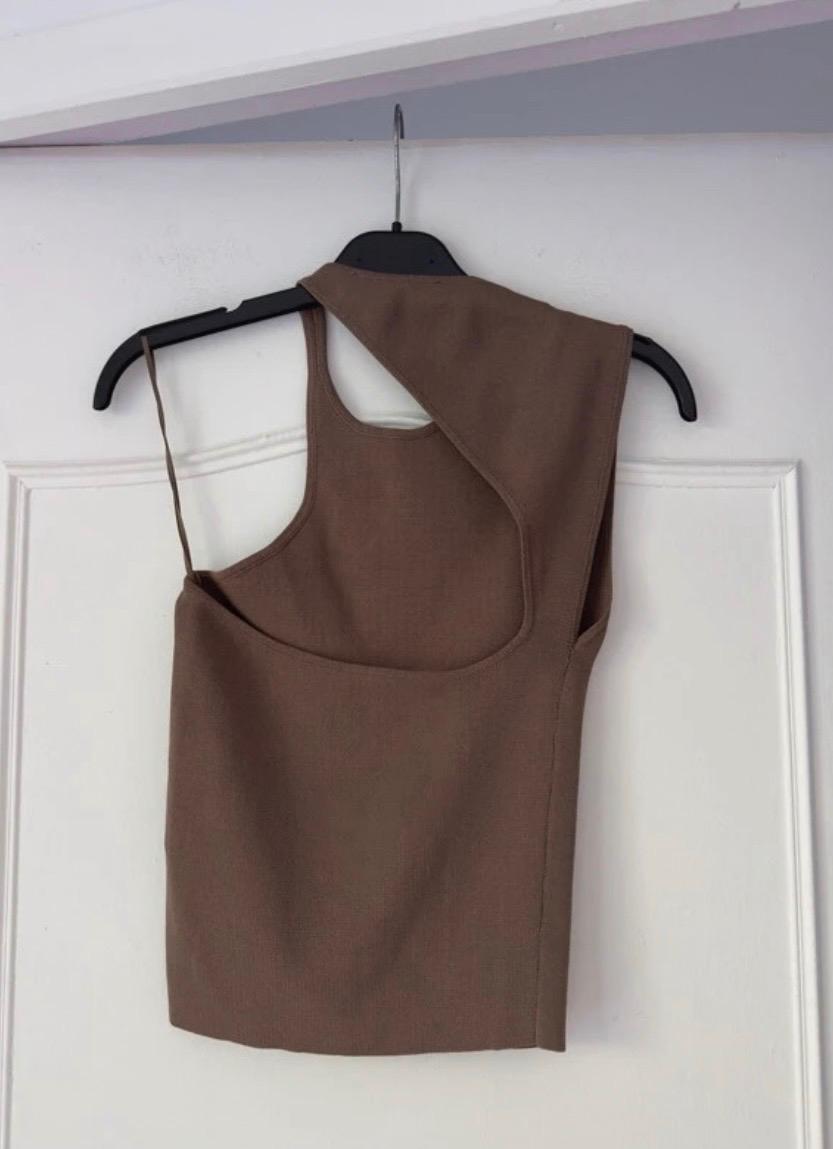 ASYMMETRIC KNIT SWEATER - Image 2