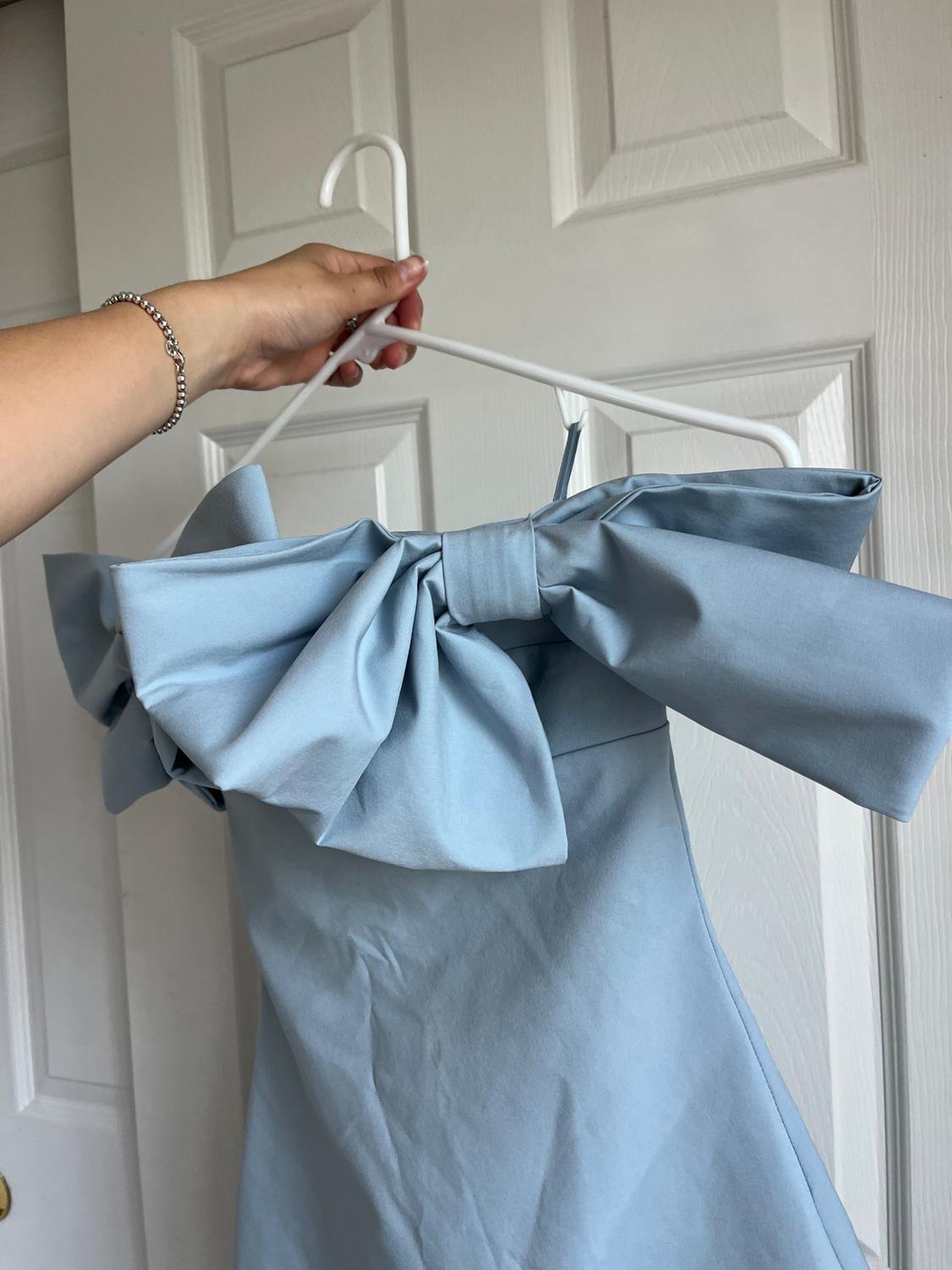 STRAPLESS BOW DRESS - Image 2