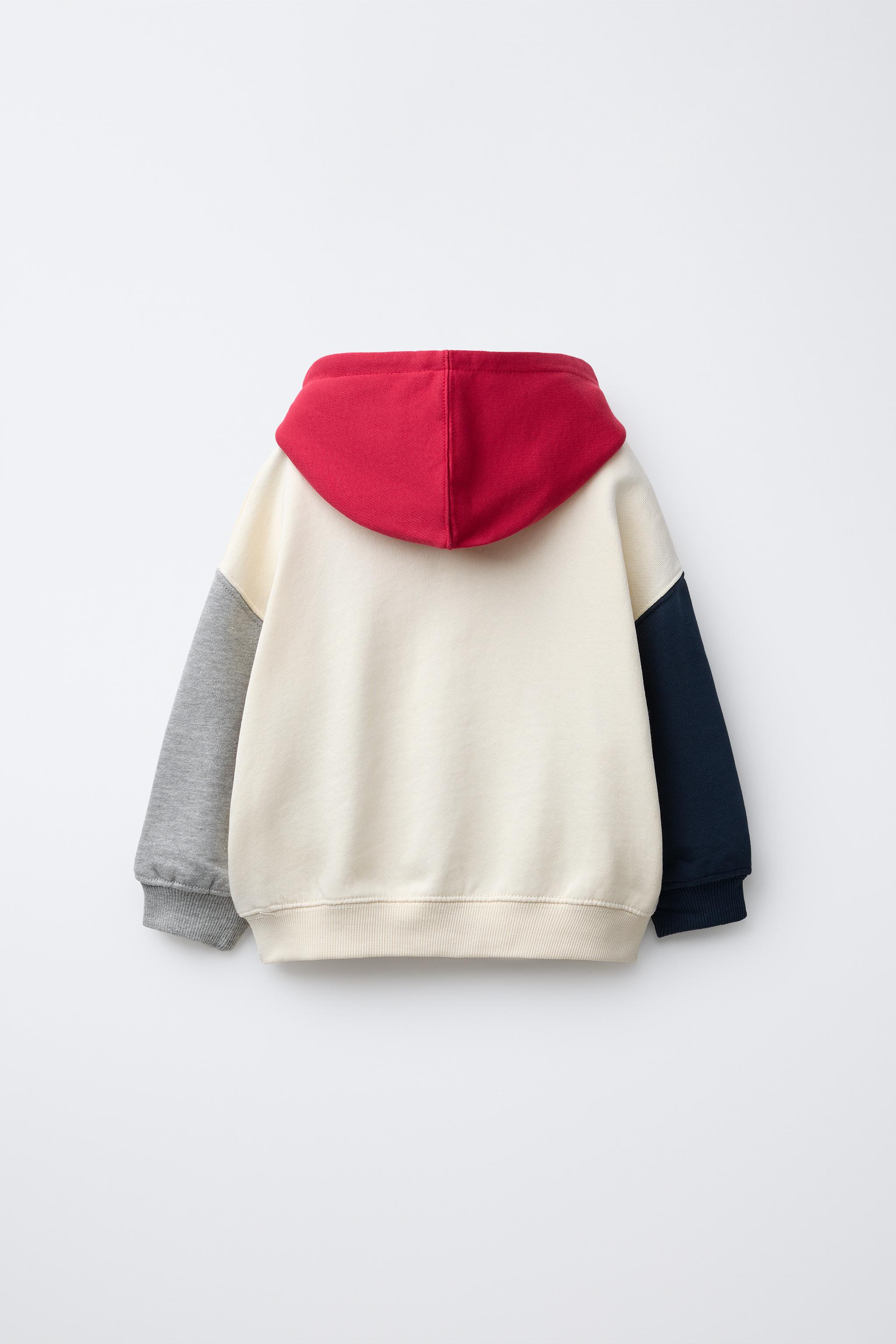 COLOR BLOCK JOGGING SWEATSHIRT - Multicolored | ZARA Mexico