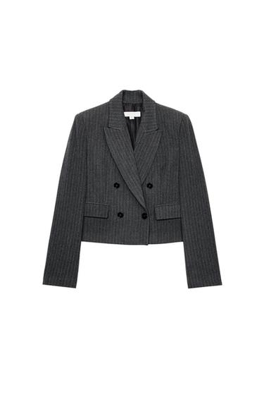BLAZER CROPPED CRUZADA RAYA DIPLOMÁTICA