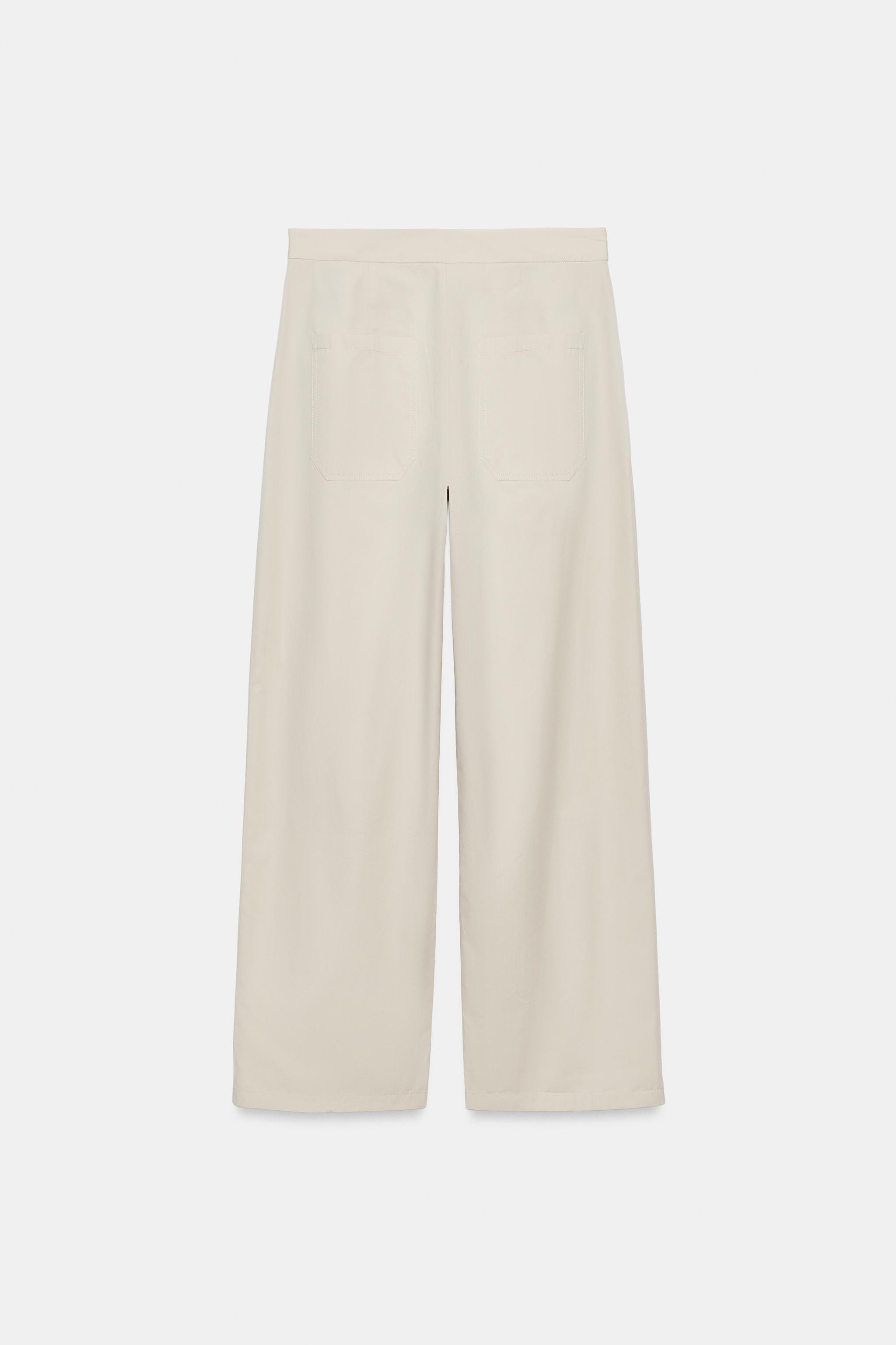 ZW COLLECTION STRAIGHT-LEG TROUSERS