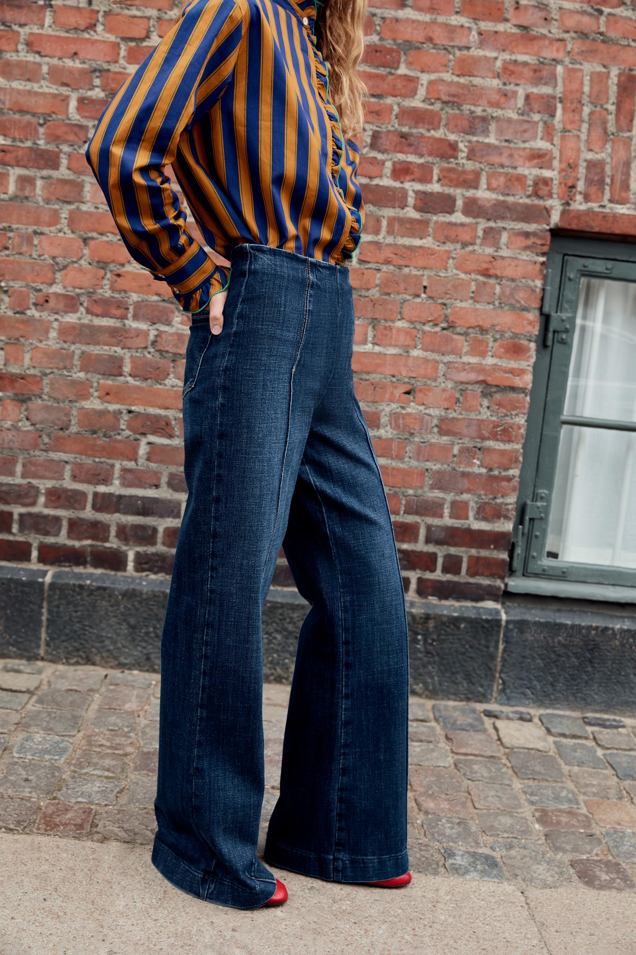 JEAN Z1975 WIDE LEG TAILLE HAUTE SANS CEINTURE