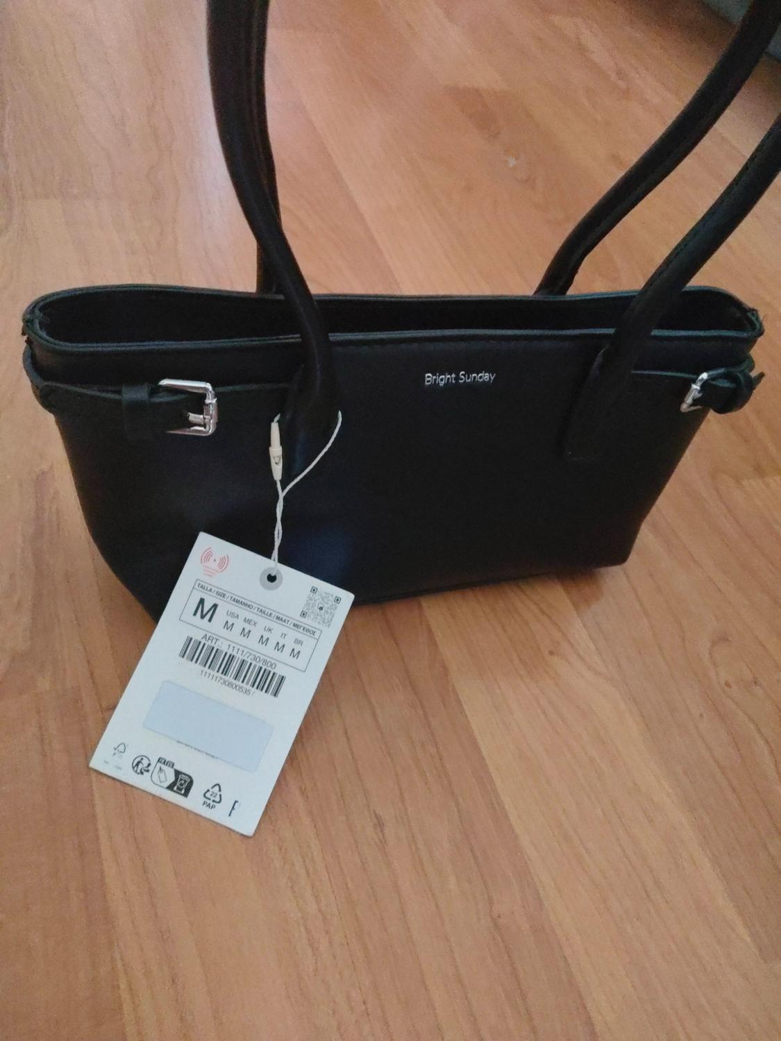 BUCKLE DETAIL SHOULDER BAG - Image 4
