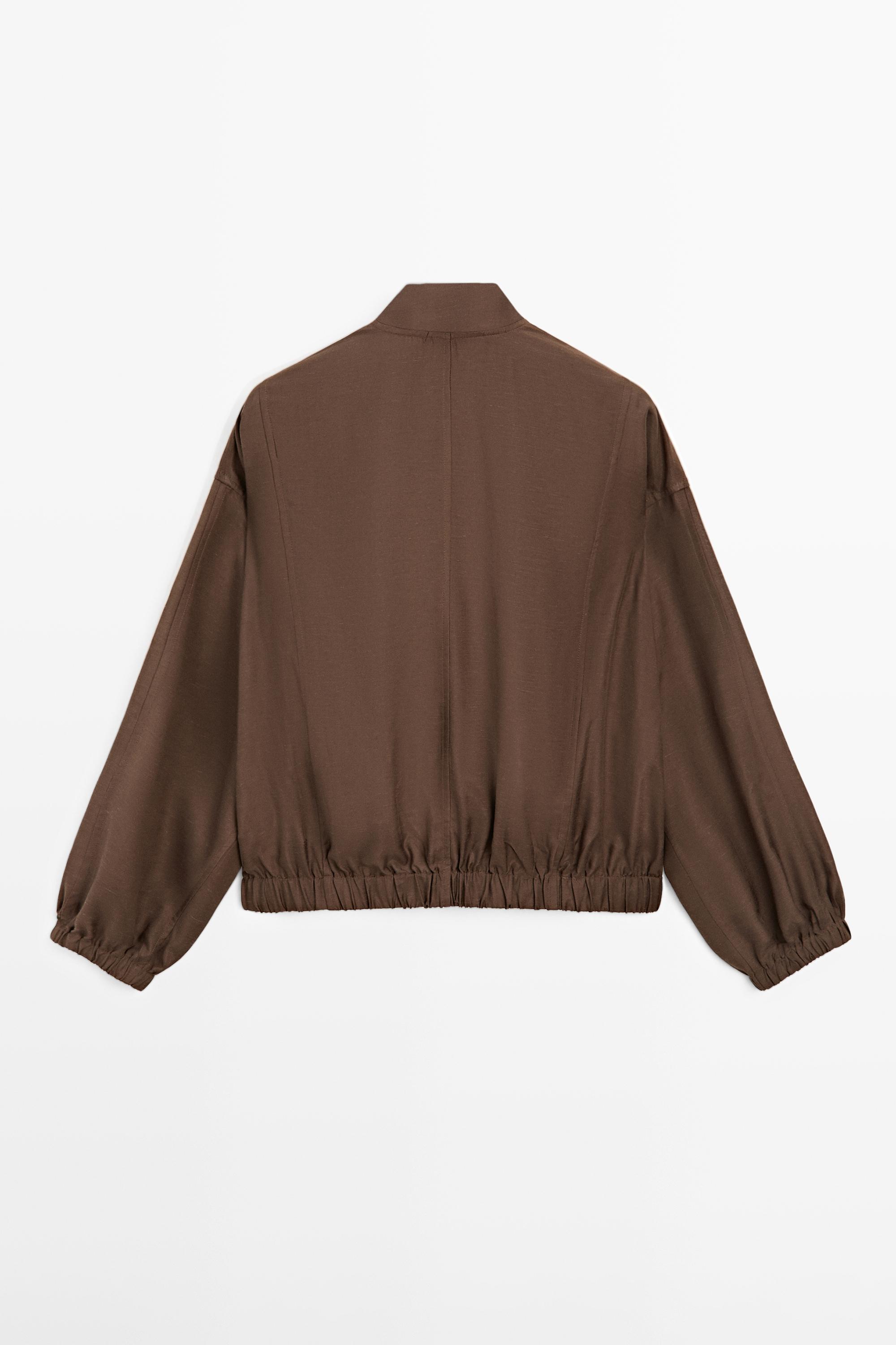 Veste bomber fluide