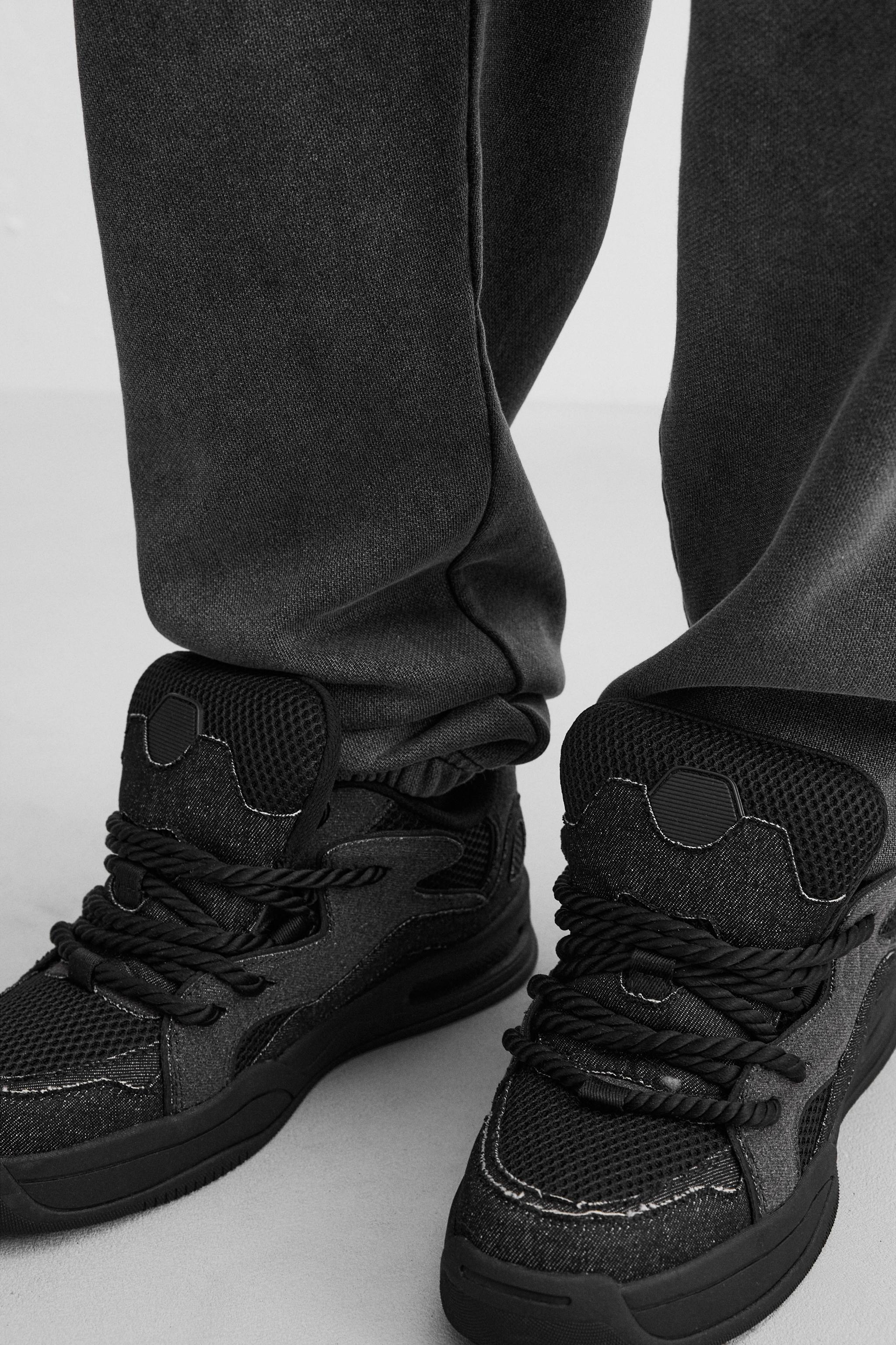 ROPE SKATE TRAINERS Black ZARA South Africa - Main Image