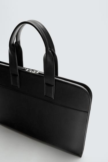 SMOOTH BRIEFCASE - Black by Zara - Image 2
