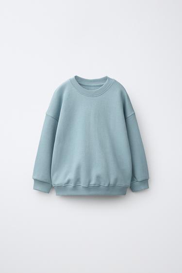 PLAIN SWEATSHIRT - Light blue by Zara