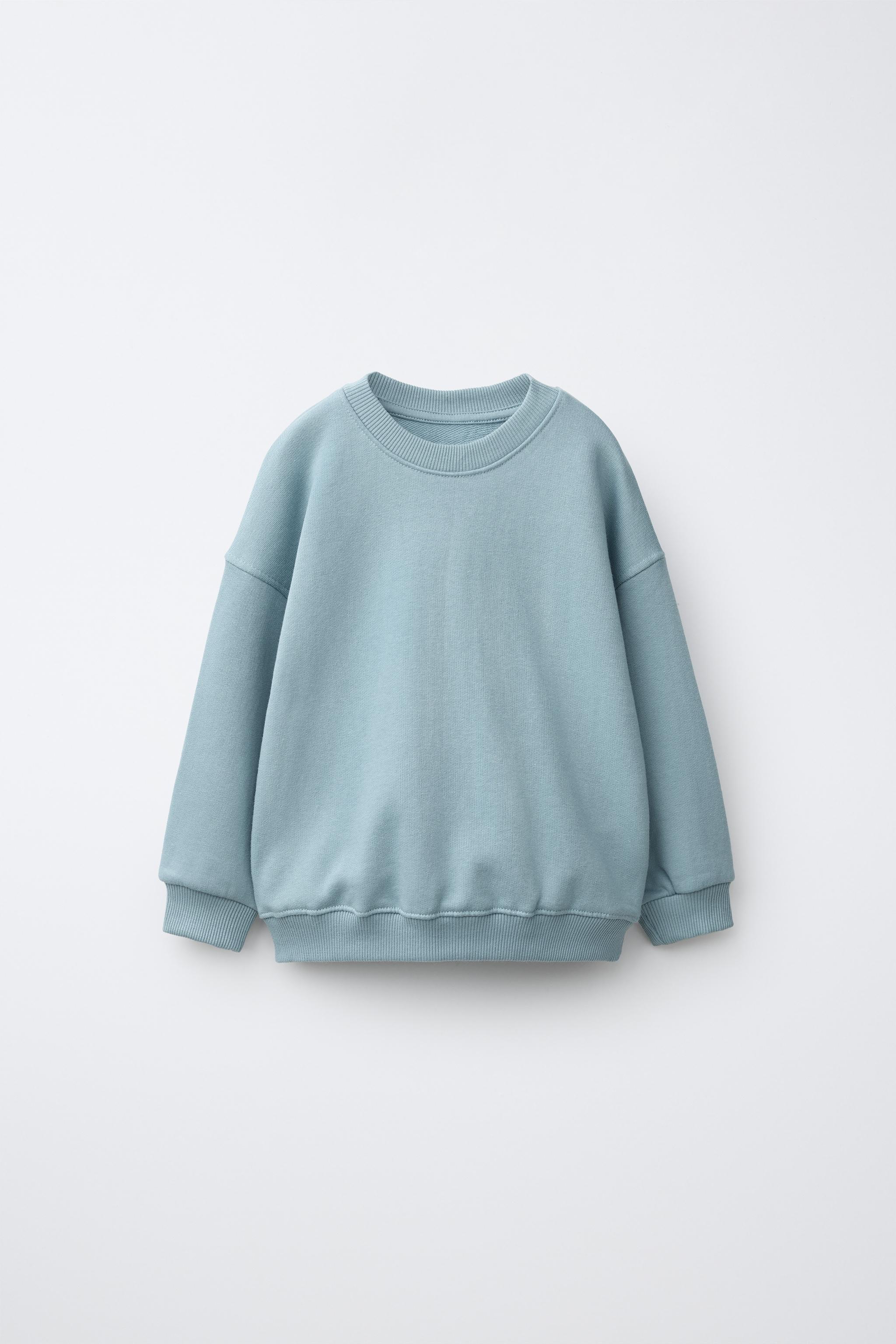 SWEAT UNI CÔTELÉ