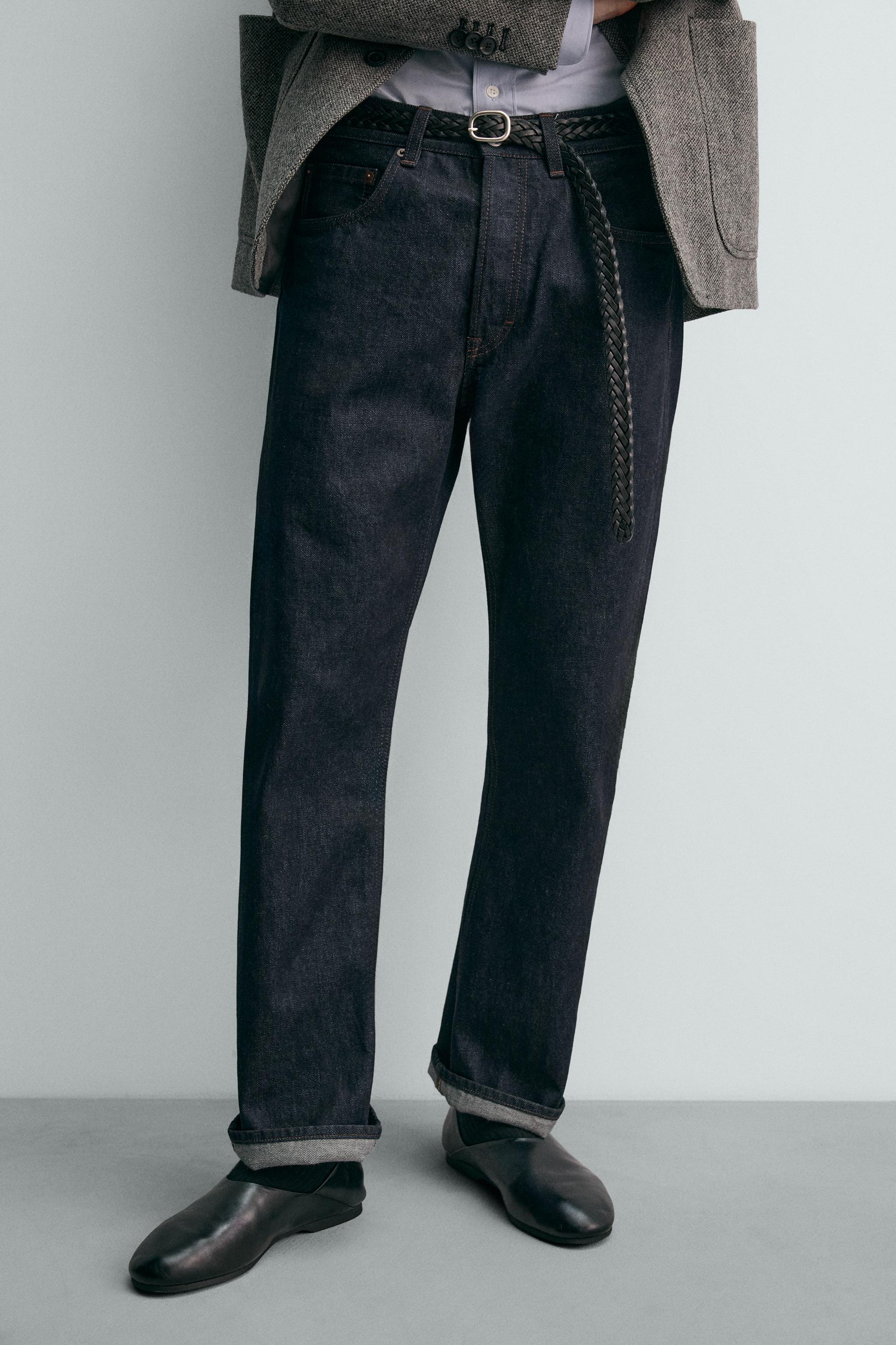 AARON LEVINE X ZARA STRAIGHT FIT BOOTCUT JEANS