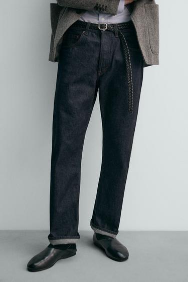 JEAN STRAIGHT FIT BOOTCUT AARON LEVINE X ZARA - Indigo de Zara - Image 4