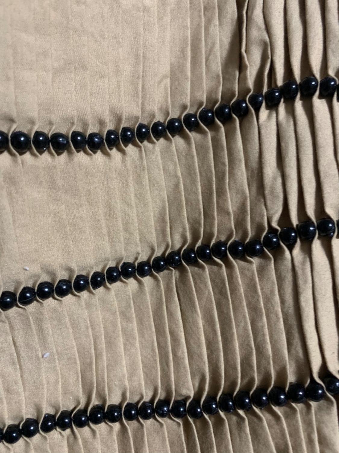 BEADED POPLIN TOP - Image 2