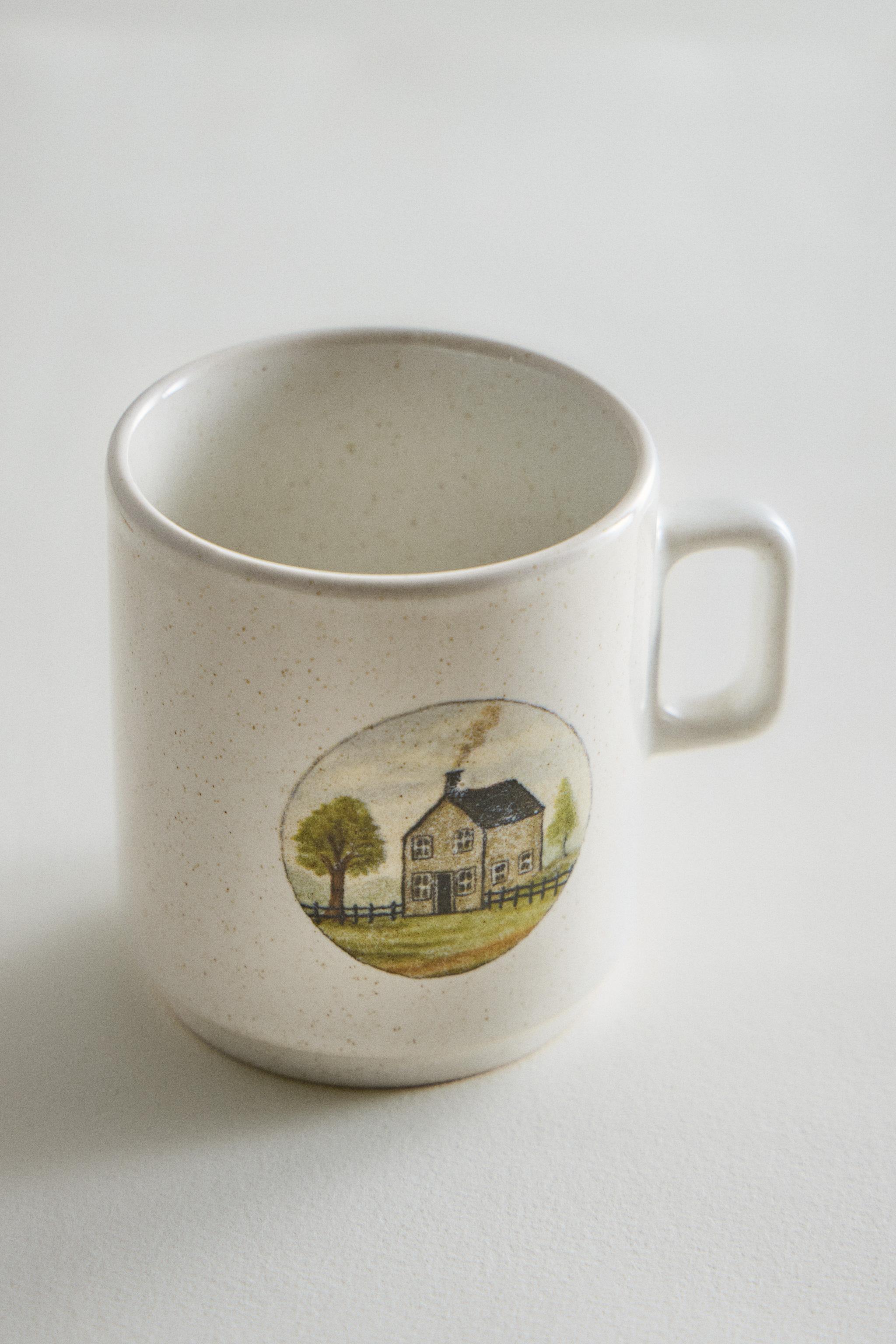 TASSE GRÈS MAISONNETTE