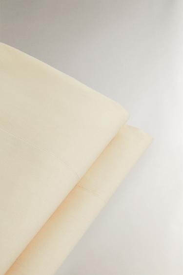 DRAP DE DESSUS PERCALE DE COTON (200 FILS) - Beige de Zara - Image 1