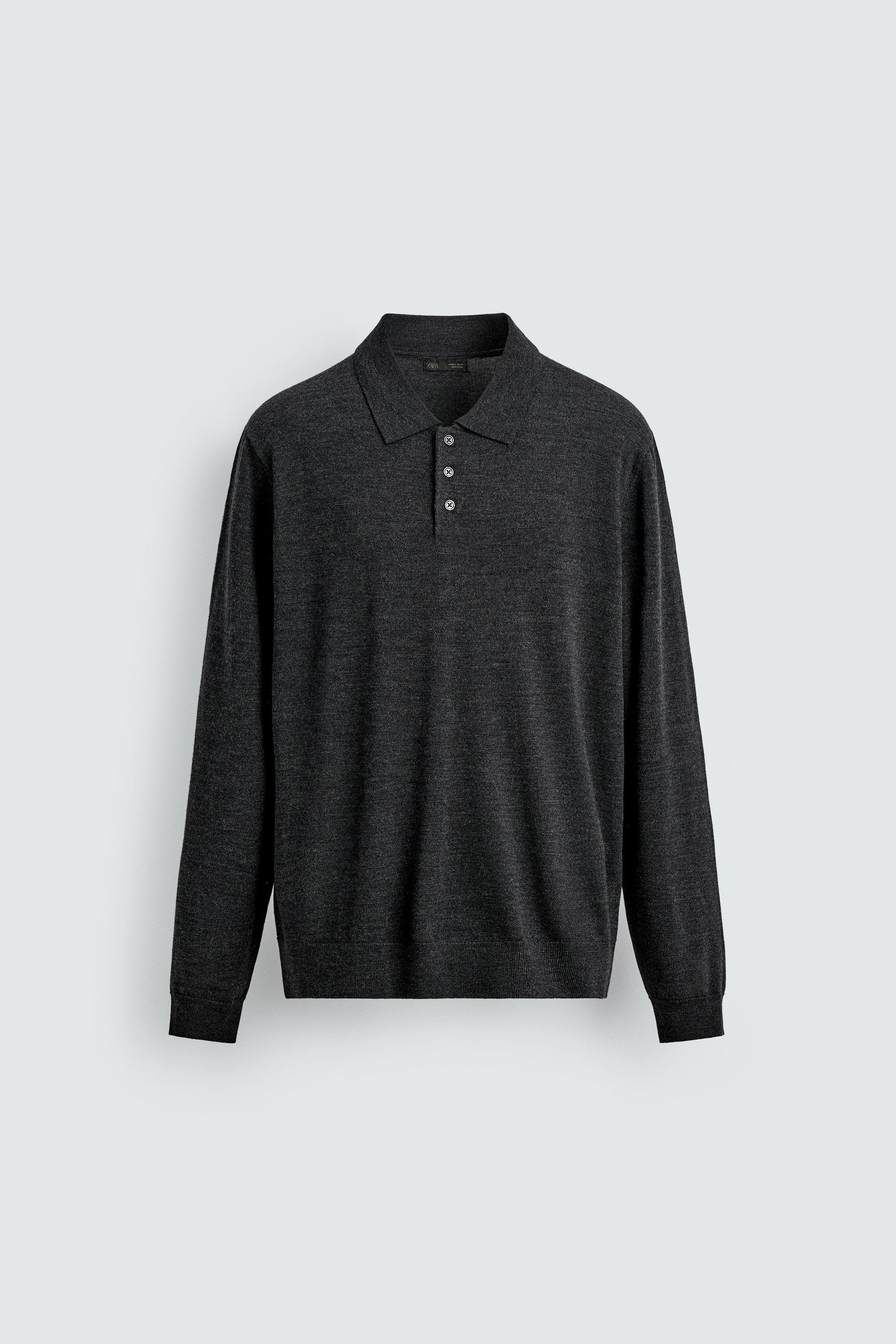 POLO EN MAILLE DE LAINE