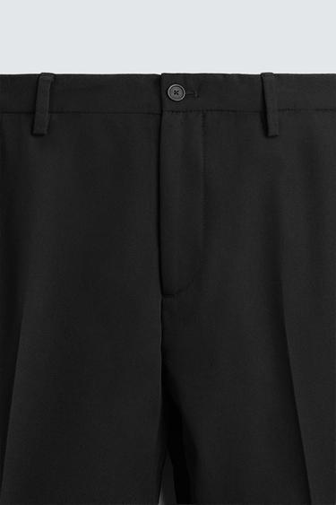 PANTALON DE COSTUME CONFORT - Noir de Zara - Image 7