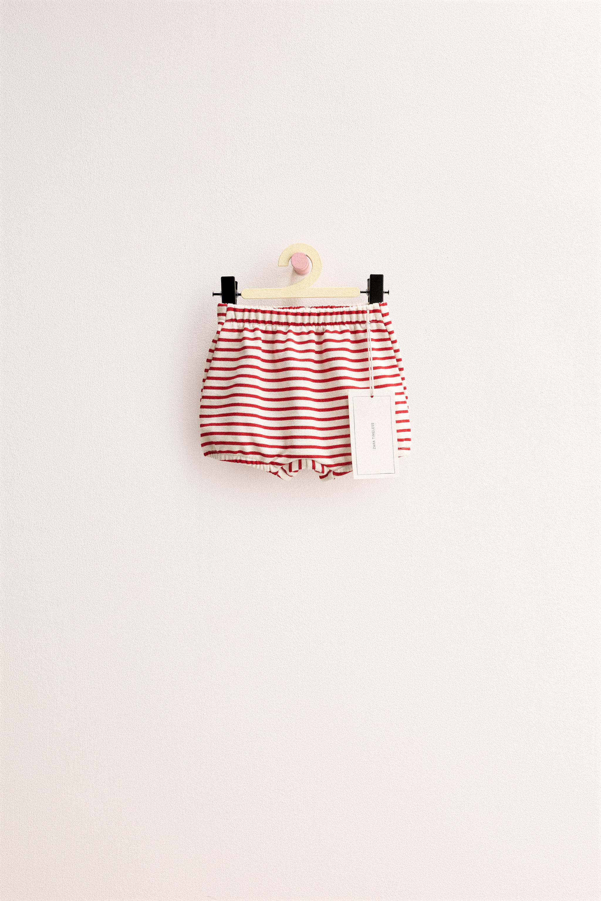 ZARA TIMELESS - STRIPED BLOOMERS