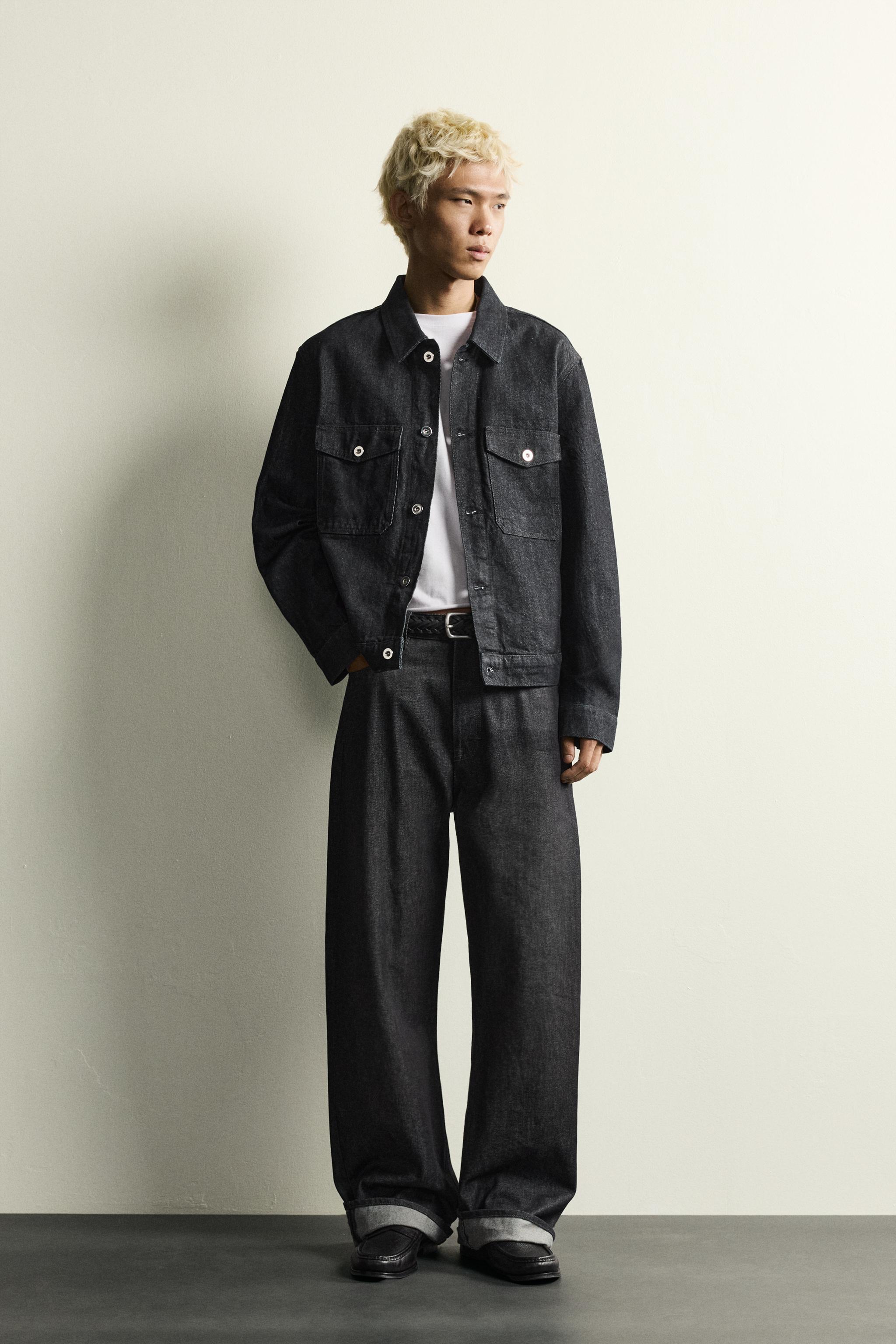 ベーシックデニムジャケット - インディゴブルー | ZARA Japan / 日本
