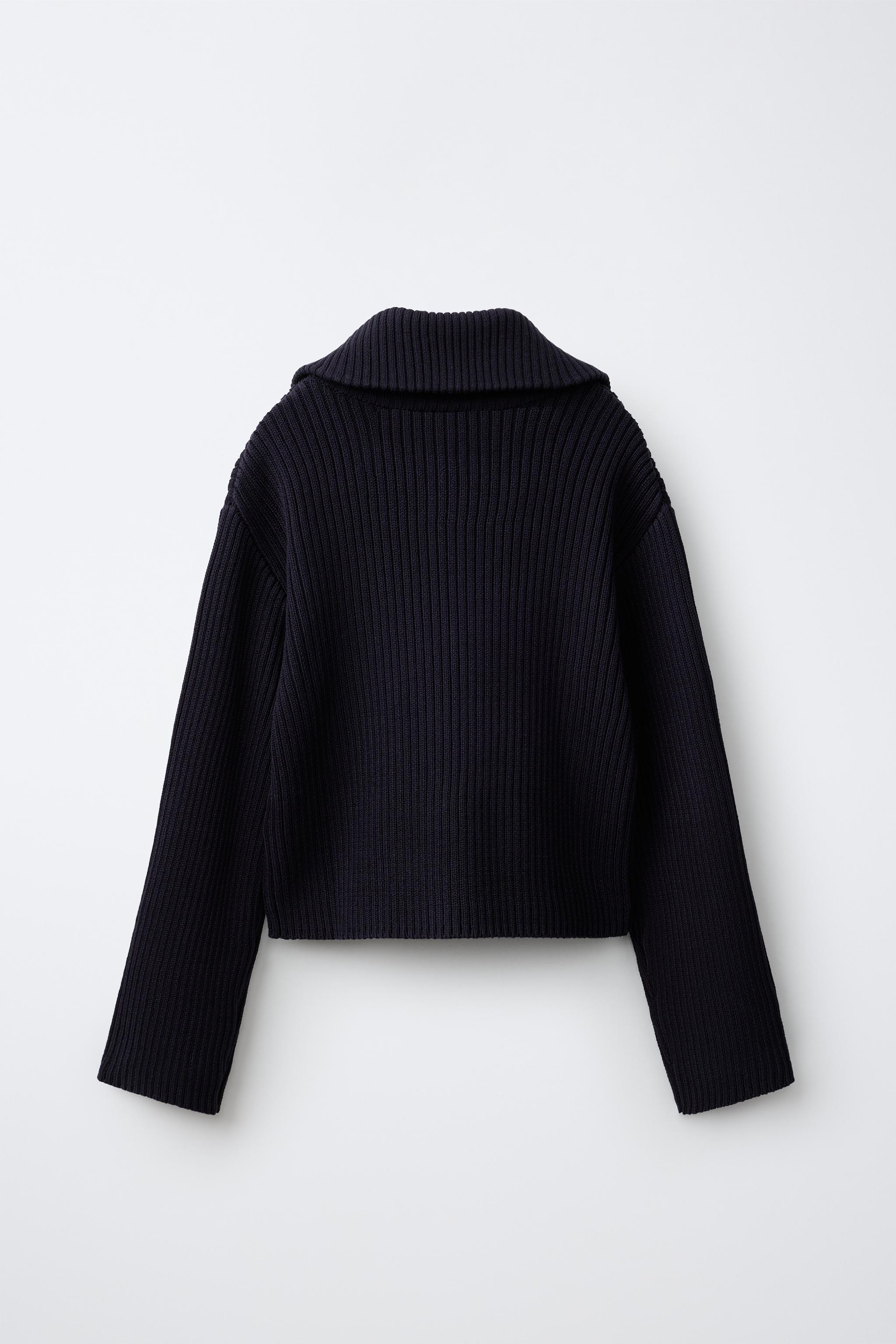 GILET EN MAILLE CANNELÉE