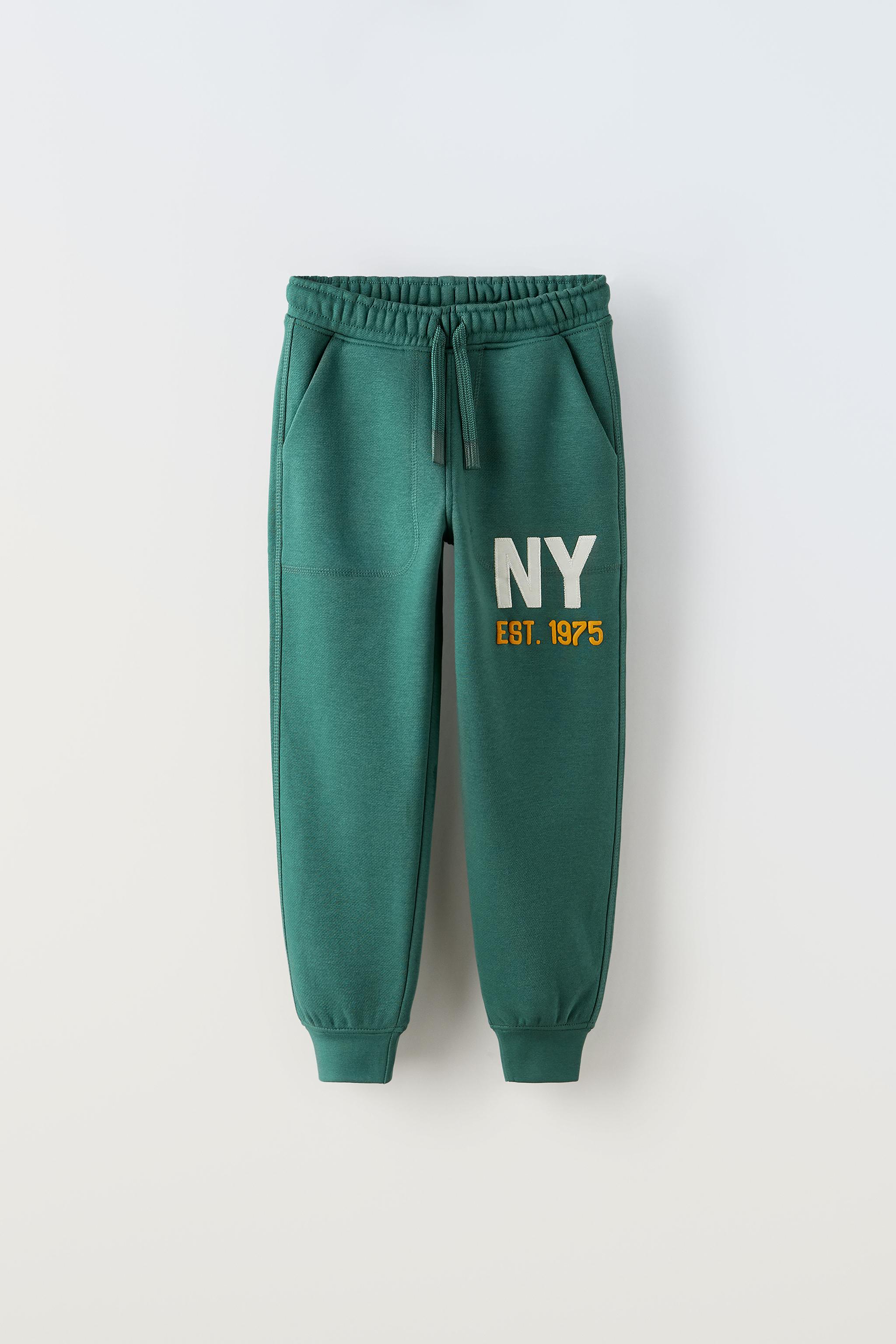 Buy Bright Green Joggers 6 years, Trousers and joggers