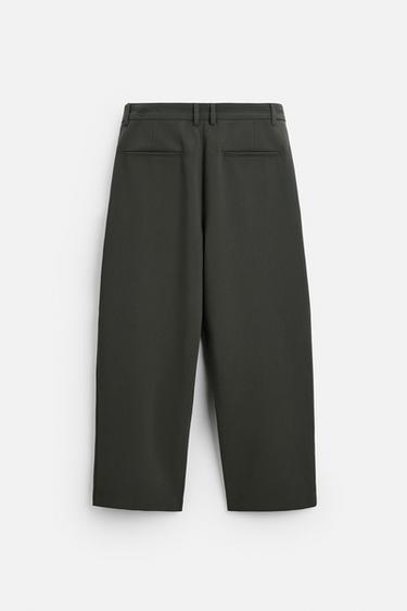 RELAXED FIT PİLİLİ PANTOLON_6