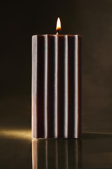 BOUGIE PARFUMÉE ETERNAL OUD - Marron chiné de Zara - Image 5