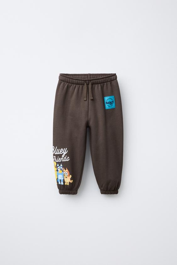 BLUEY © LUDO STUDIO JOGGING BOTTOMS - Brown by Zara - Image 0